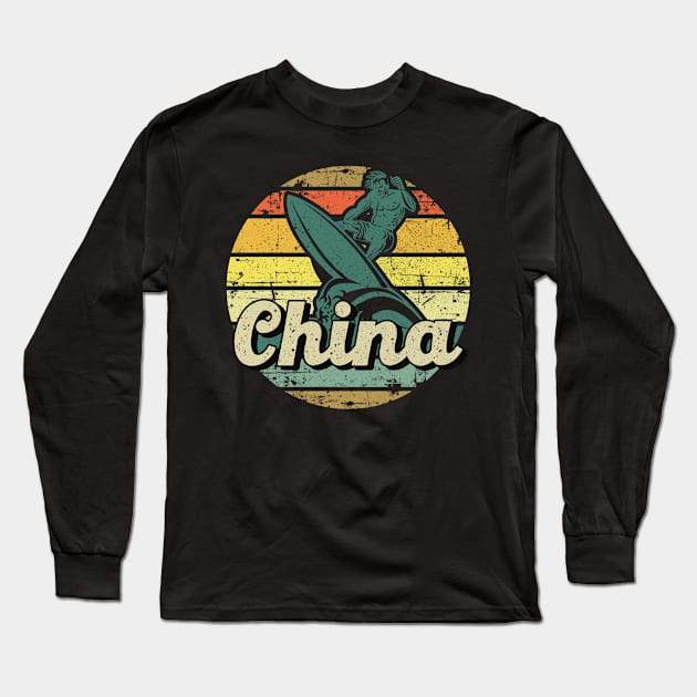 China surf Long Sleeve T-Shirt by SerenityByAlex